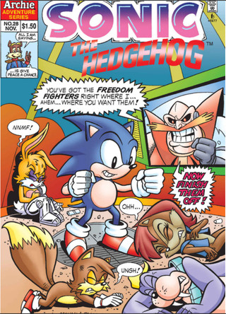 Illustration for article titled Saying Farewell To Three Decades of Weird Sonic the Hedgehog Comics